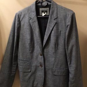 J Crew women’s chambray blazer Size 12